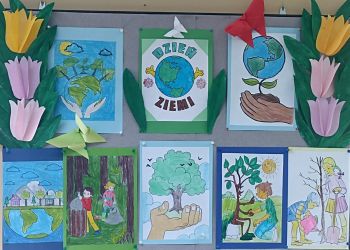 Powiększ zdjęcie: Prace dzieci na temat ochrony środowiska