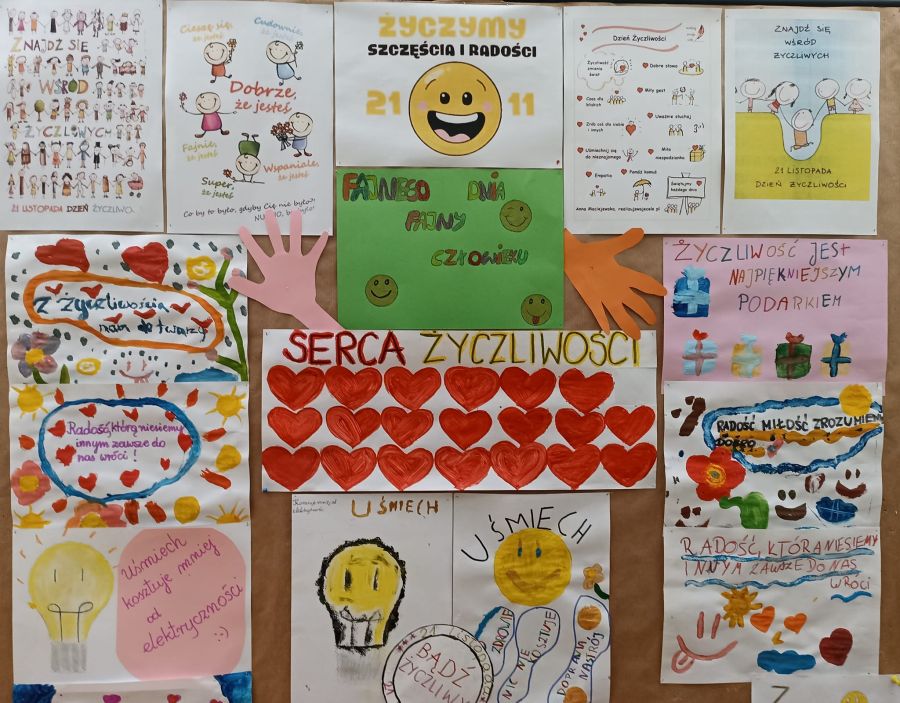 Prace dzieci na temat życzliwości